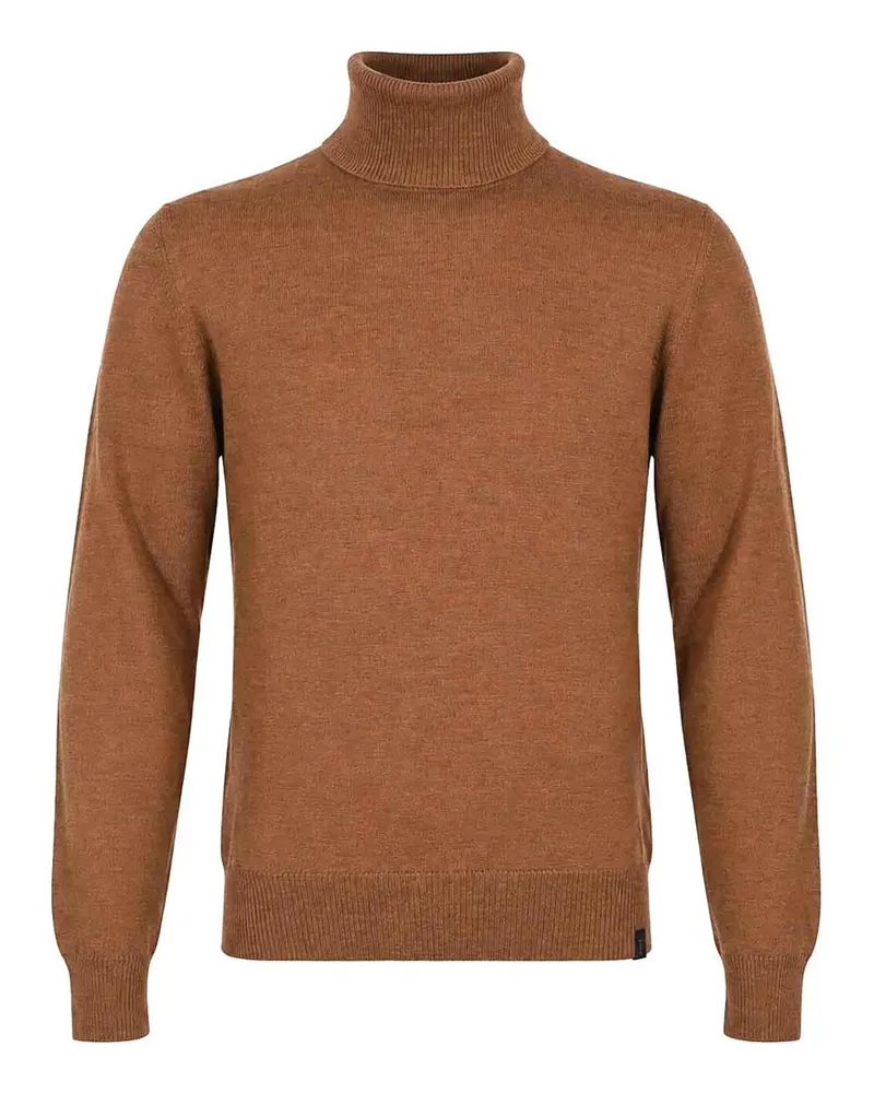 Fay Rollkragenpullover - Braun Braun