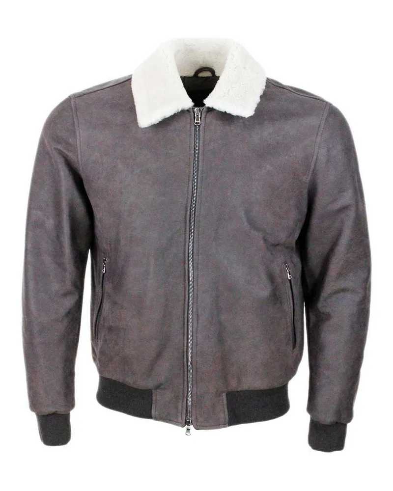 BARBA Casualjacke - Dunkelbraun Dunkelbraun