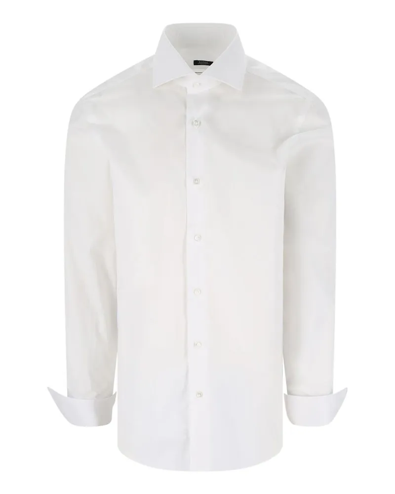 BARBA Hemd - Weiß Weiß