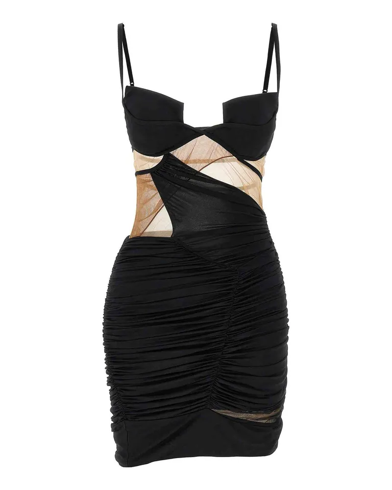 Nensi Dojaka Kurzes Kleid - Schwarz Schwarz