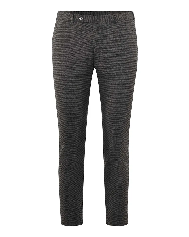 PT TORINO Formale Hose - Dunkelbraun Dunkelbraun