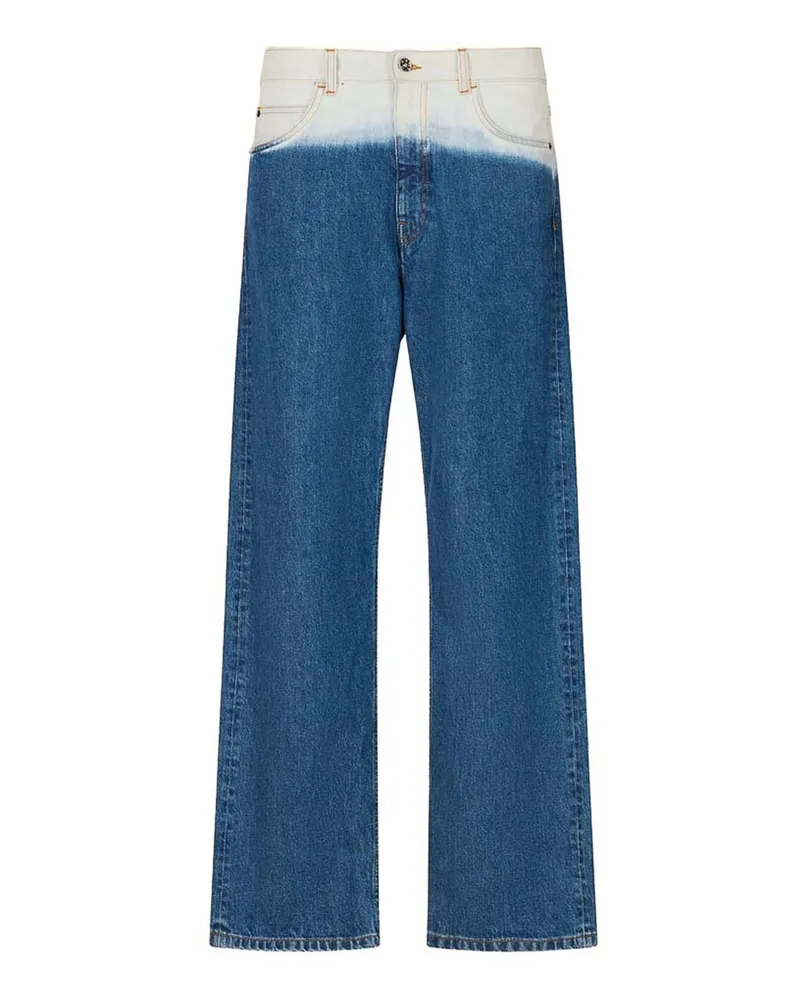 Marni Straight Leg Jeans - Blau Blau