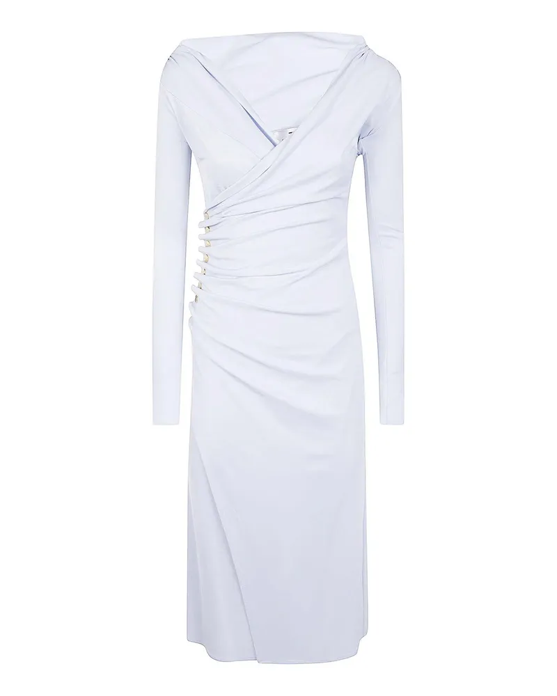Elisabetta Franchi Knielanges Kleid - Grau Grau