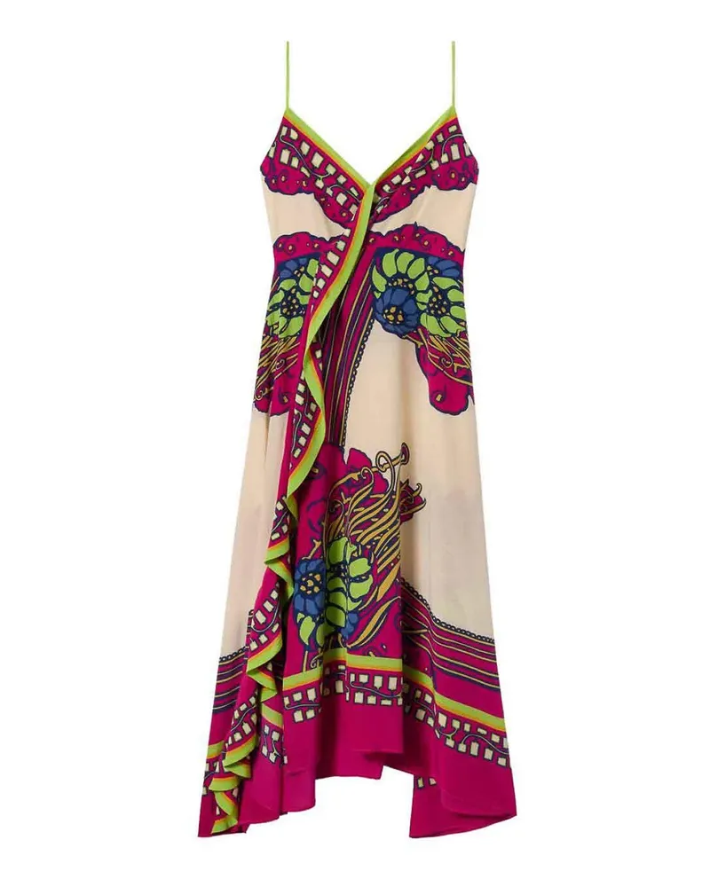 La DoubleJ Knielanges Kleid - Bunt Bunt