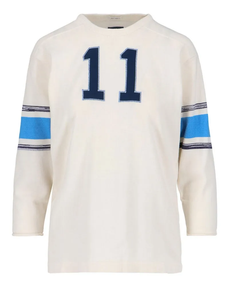 Mother Rundhalspullover - Weiß Weiß