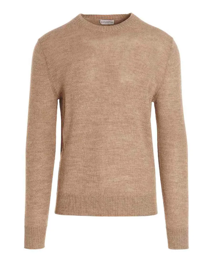 Ballantyne Rundhalspullover - Beige Beige