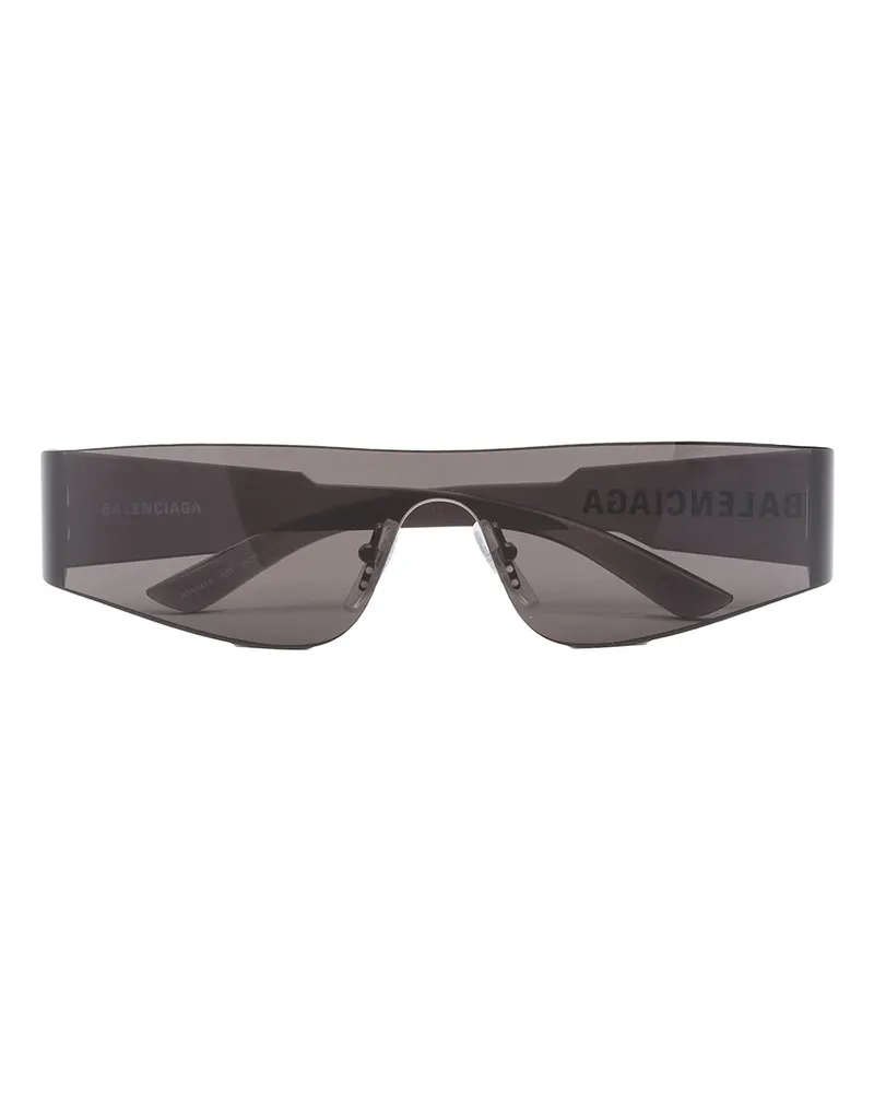 Balenciaga Sonnenbrille - Schwarz Schwarz