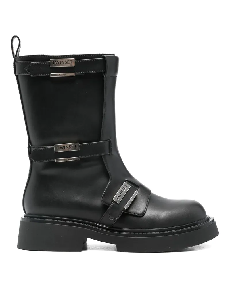 Twin-Set Stiefel - Schwarz Schwarz