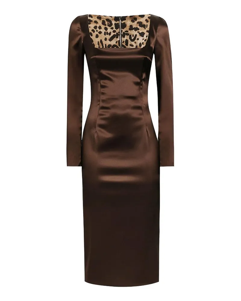 Dolce & Gabbana Cocktailkleid - Braun Braun