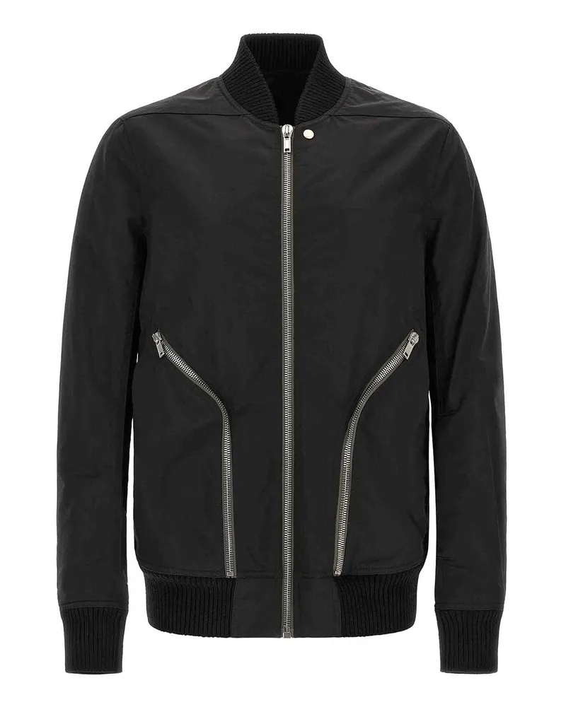 Rick Owens Bomberjacke - Schwarz Schwarz