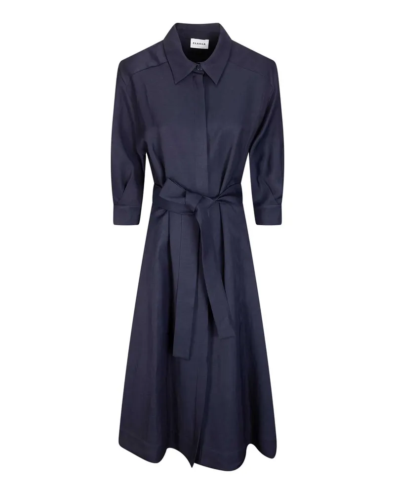 P.A.R.O.S.H. P. A.R. O H. Hemd - Blau Blau