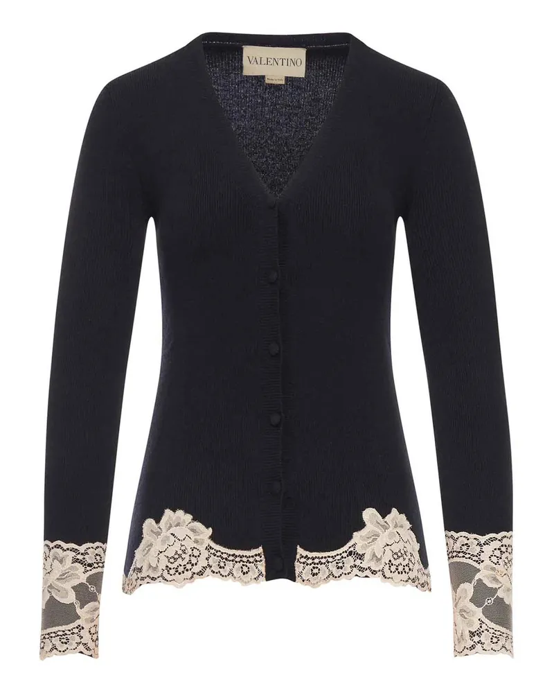 Valentino Garavani Cardigan - Schwarz Schwarz