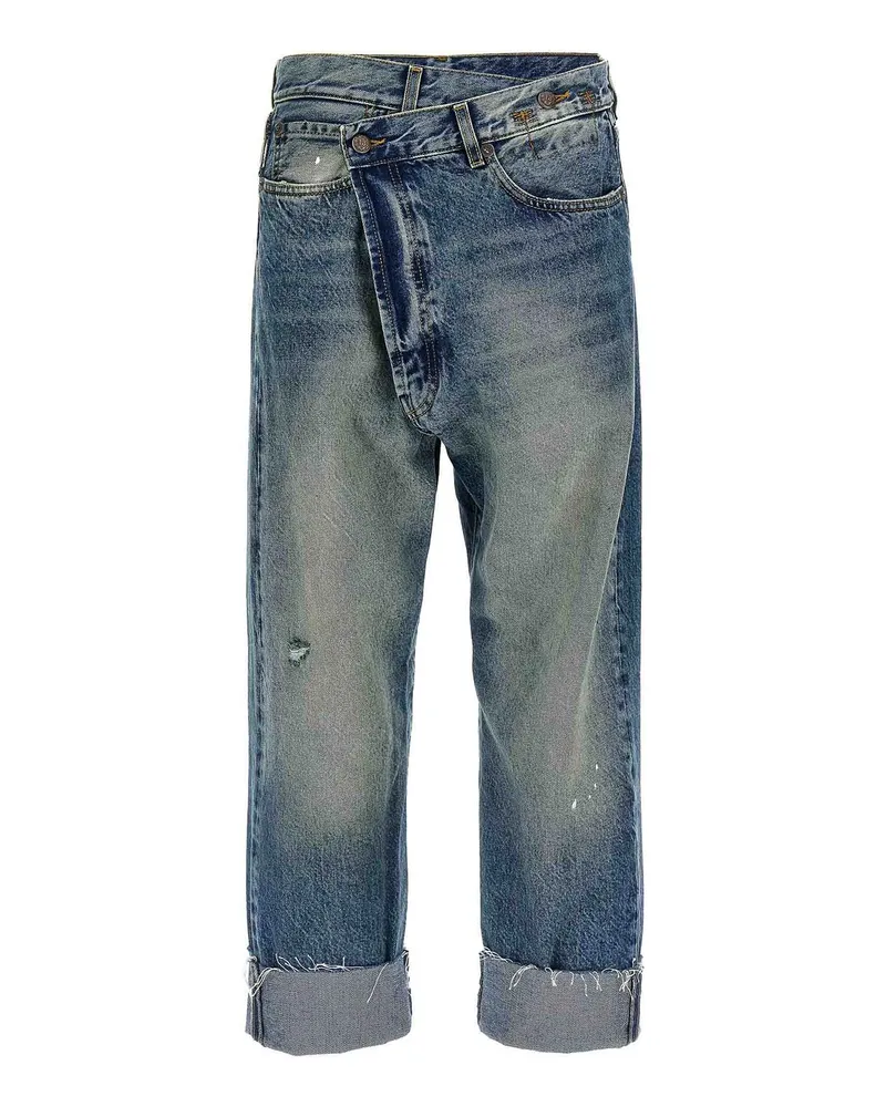 R13 Bootcut Jeans - Hellblau Hellblau