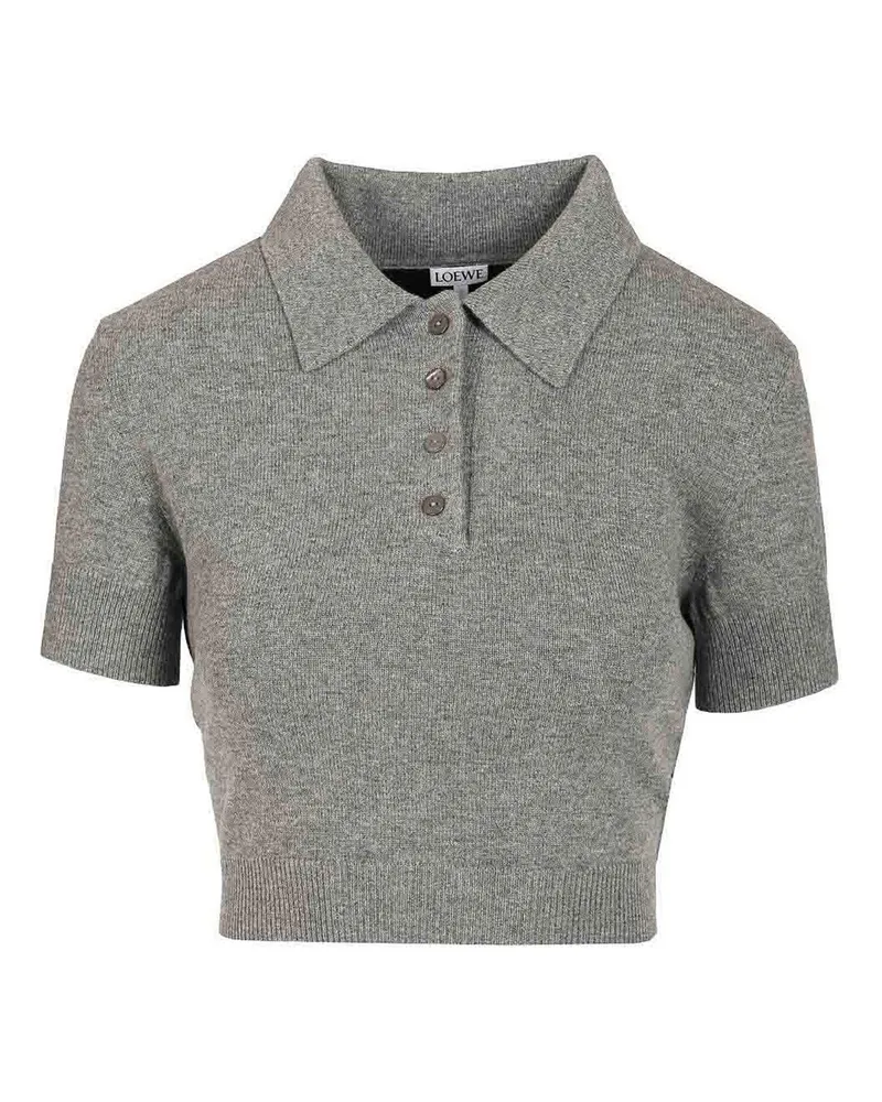 Loewe Poloshirt - Grau Grau