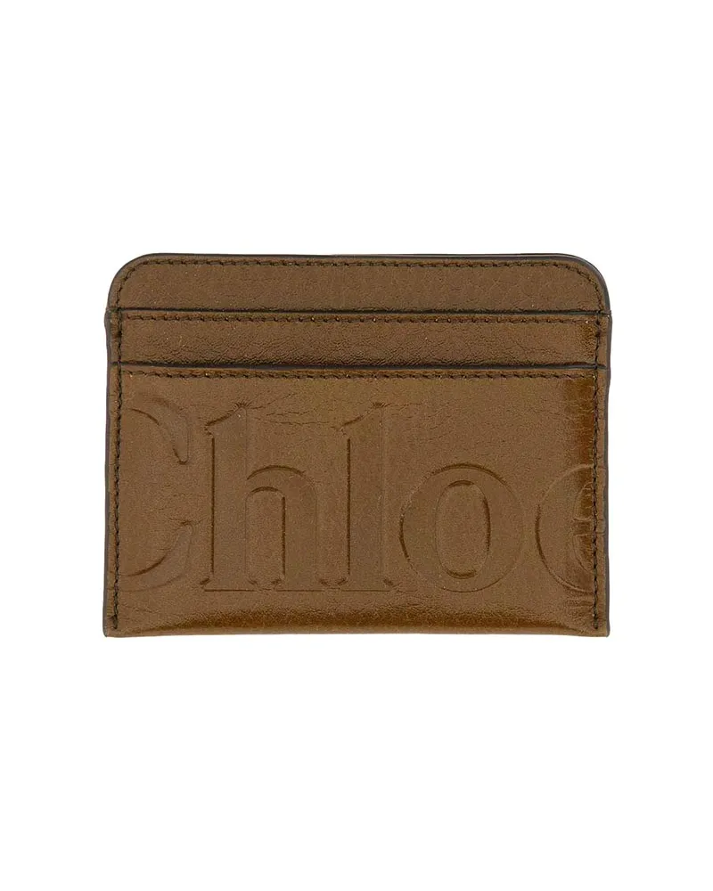 Chloé Portemonnaie - Braun Braun