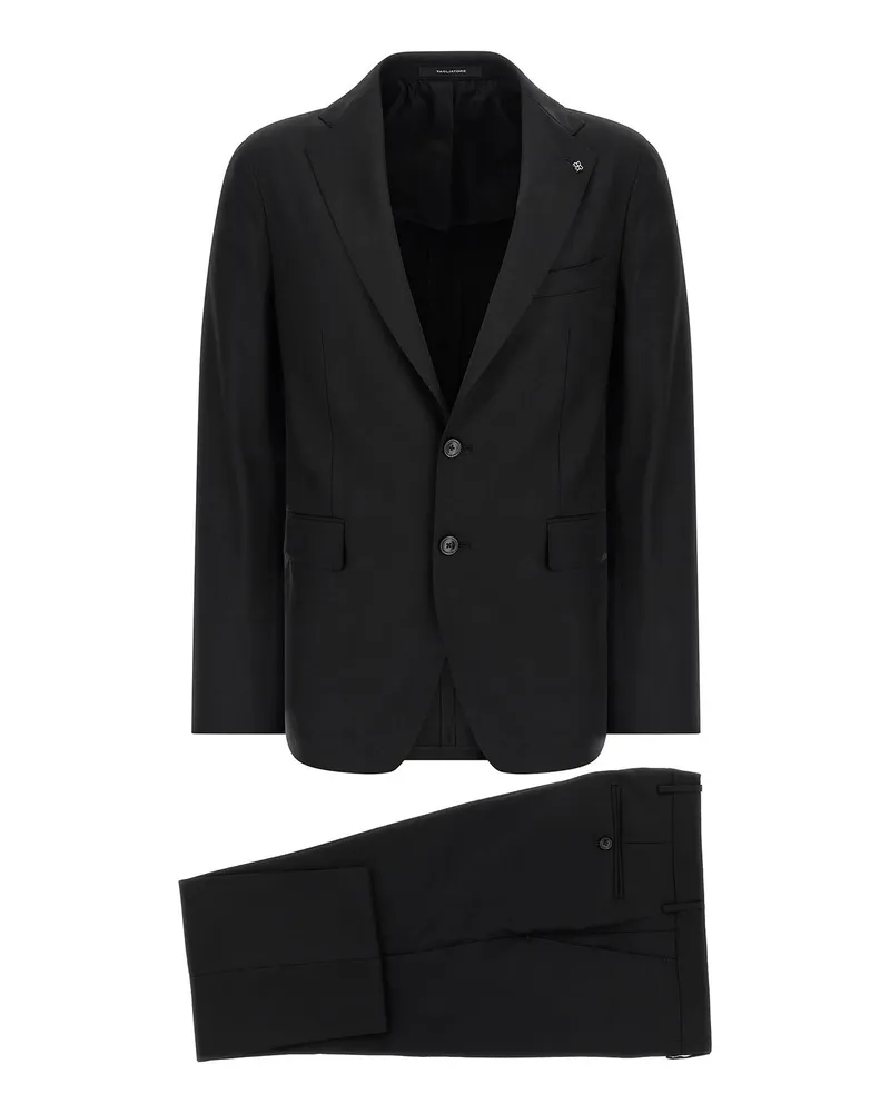 Tagliatore Knielanges Kleid - Schwarz Schwarz