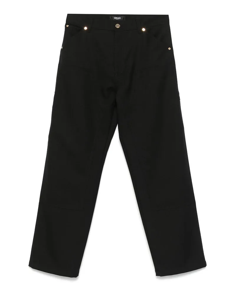 Versace Casual Hose - Schwarz Schwarz