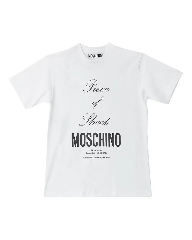 Moschino T-Shirt - Weiß Weiß