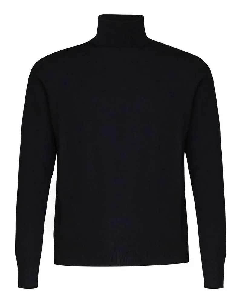 Giuliano Galiano Rollkragenpullover - Schwarz Schwarz