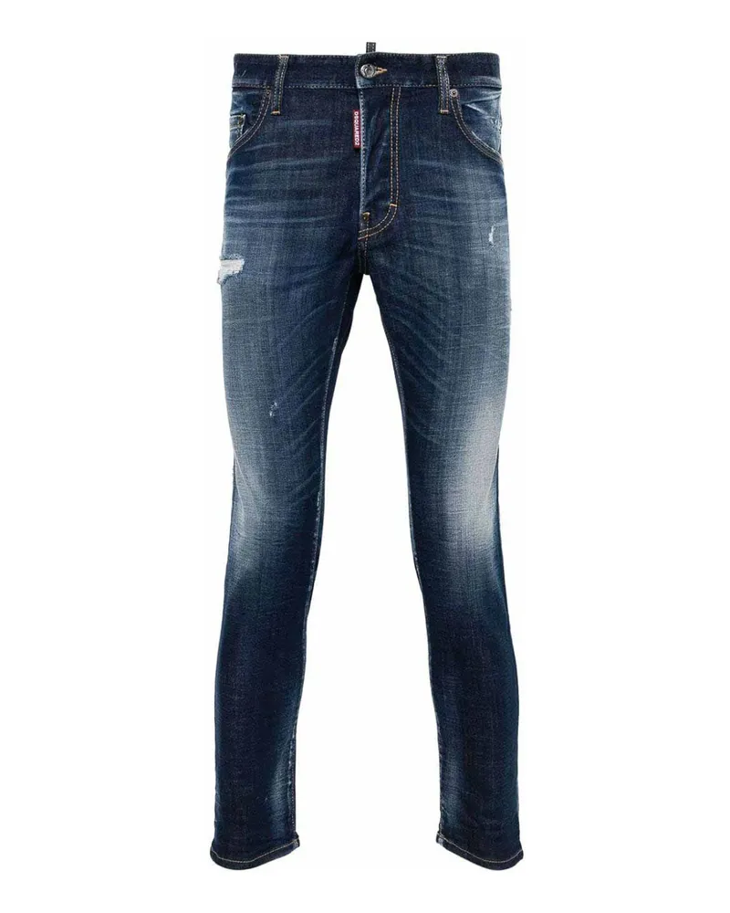 Dsquared2 Straight Leg Jeans Dunkles