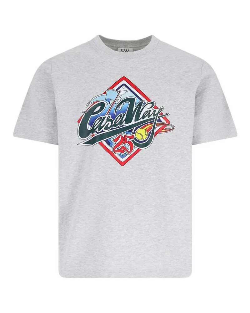 Casablanca Paris T-Shirt - Grau Grau