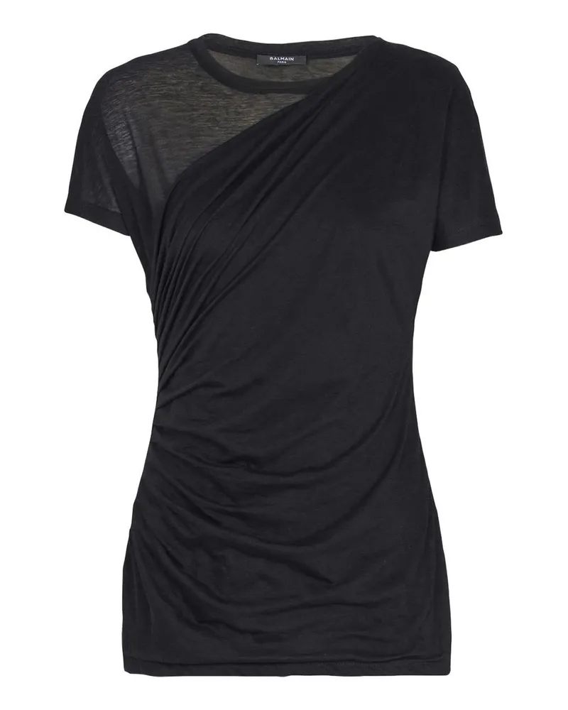 Balmain T-Shirt - Schwarz Schwarz