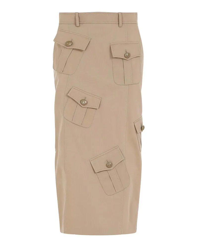 Moschino Midirock - Beige Beige