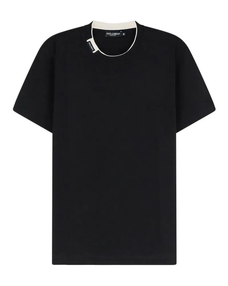 Dolce & Gabbana T-Shirt - Schwarz Schwarz