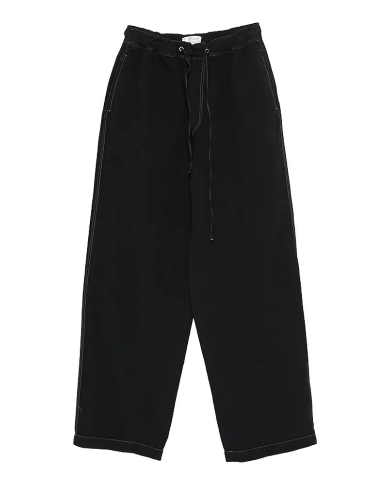 Studio Nicholson Casual Hose - Schwarz Schwarz