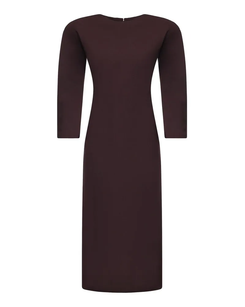 ANDAMANE Knielanges Kleid - Schwarz Schwarz