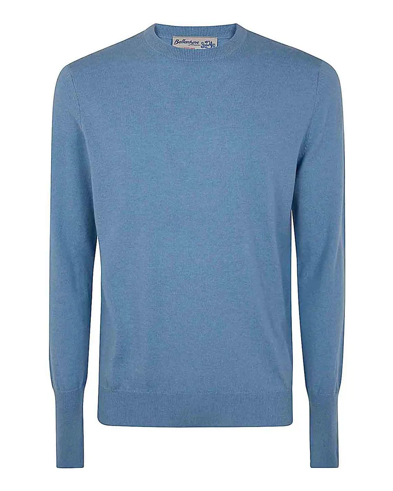 Ballantyne Rundhalspullover - Blau Blau