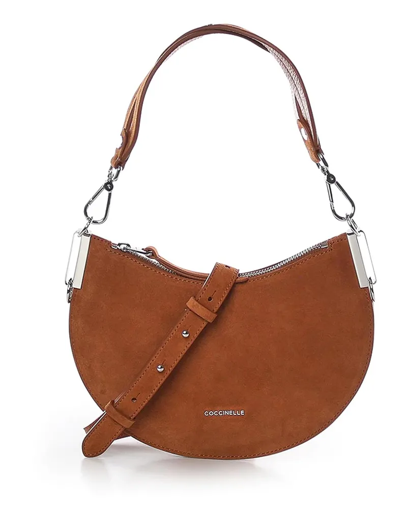 Coccinelle Schultertasche - Beige Beige
