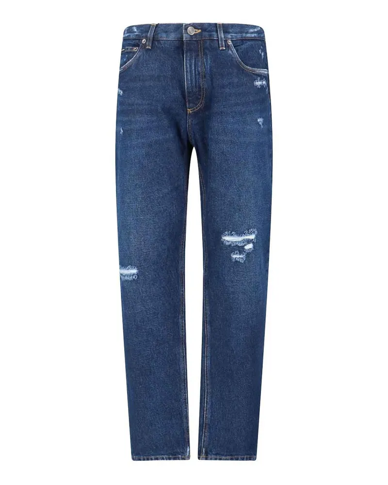 Dolce & Gabbana Straight Leg Jeans - Blau Blau