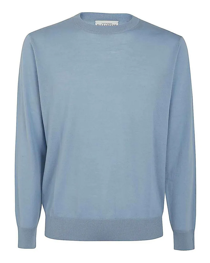 Ballantyne Rundhalspullover - Blau