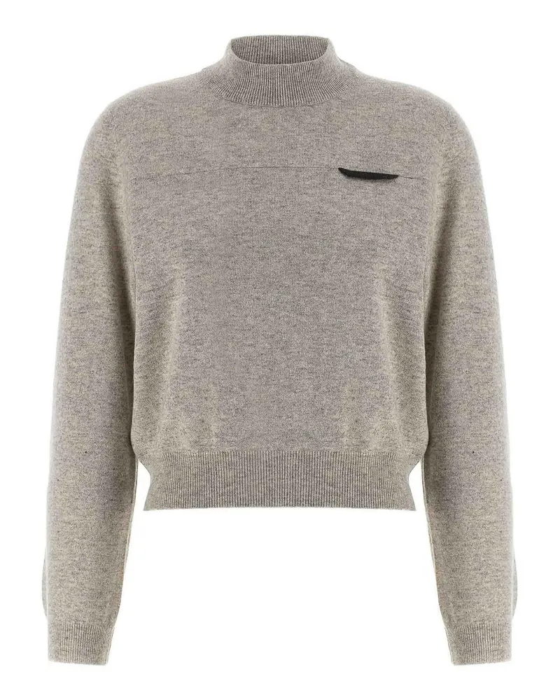 Brunello Cucinelli Rundhalspullover - Grau Grau