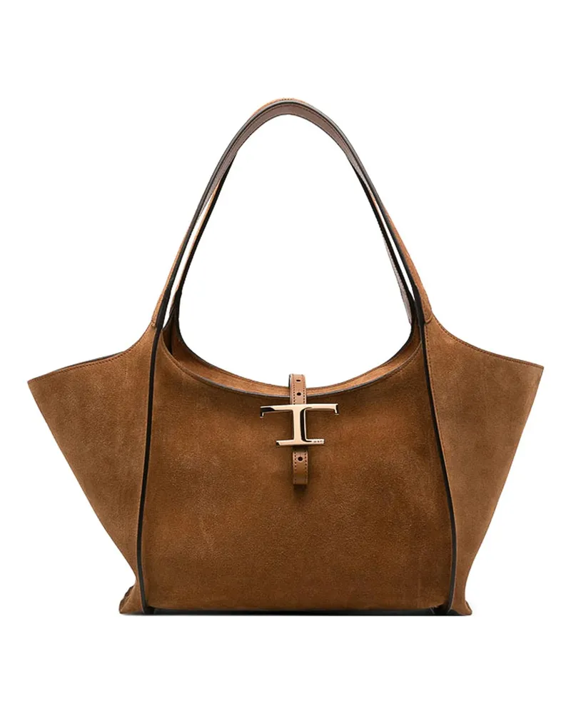 TOD'S Schultertasche - Braun Braun