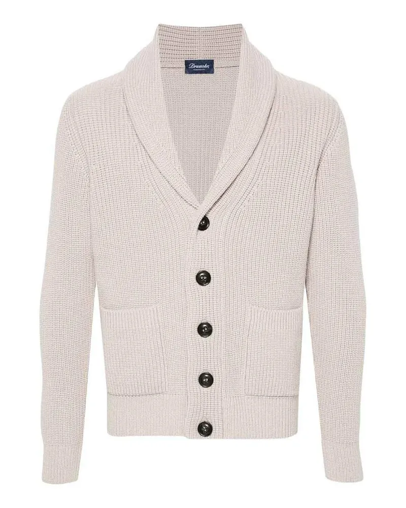 Drumohr  Cardigan - Grau Grau