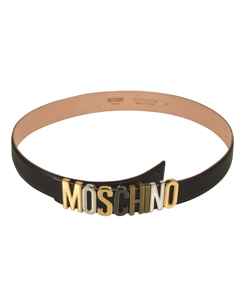 Moschino Gürtel - Schwarz Schwarz
