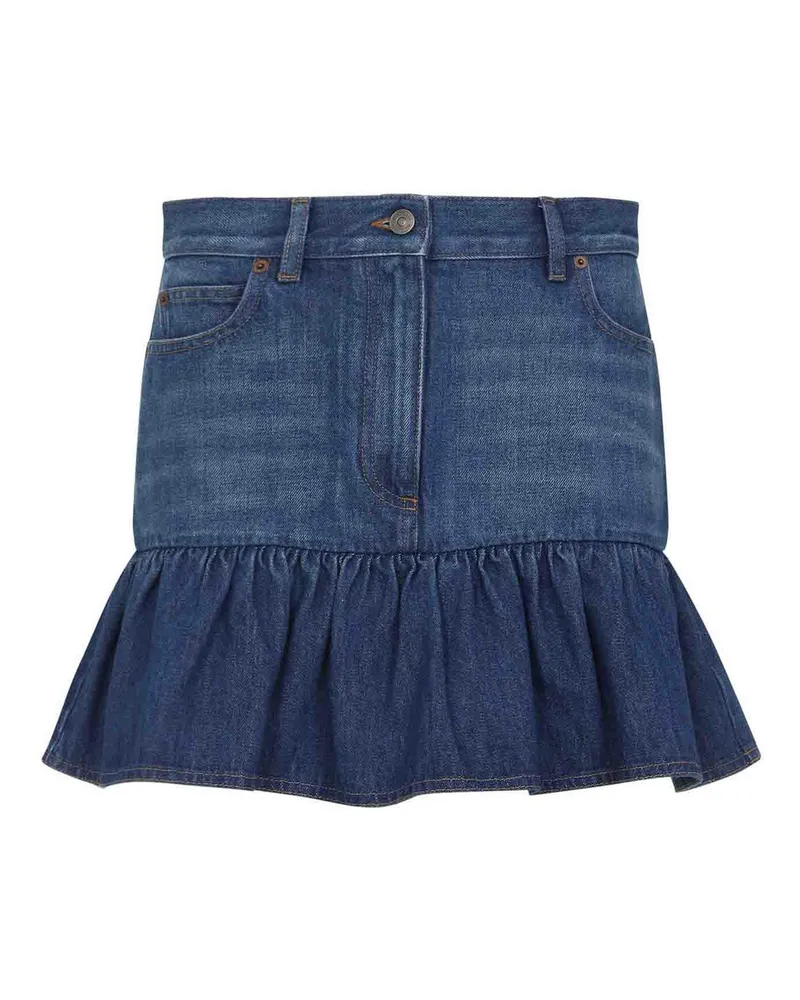 Valentino Garavani Midirock - Jeansblau Jeansblau