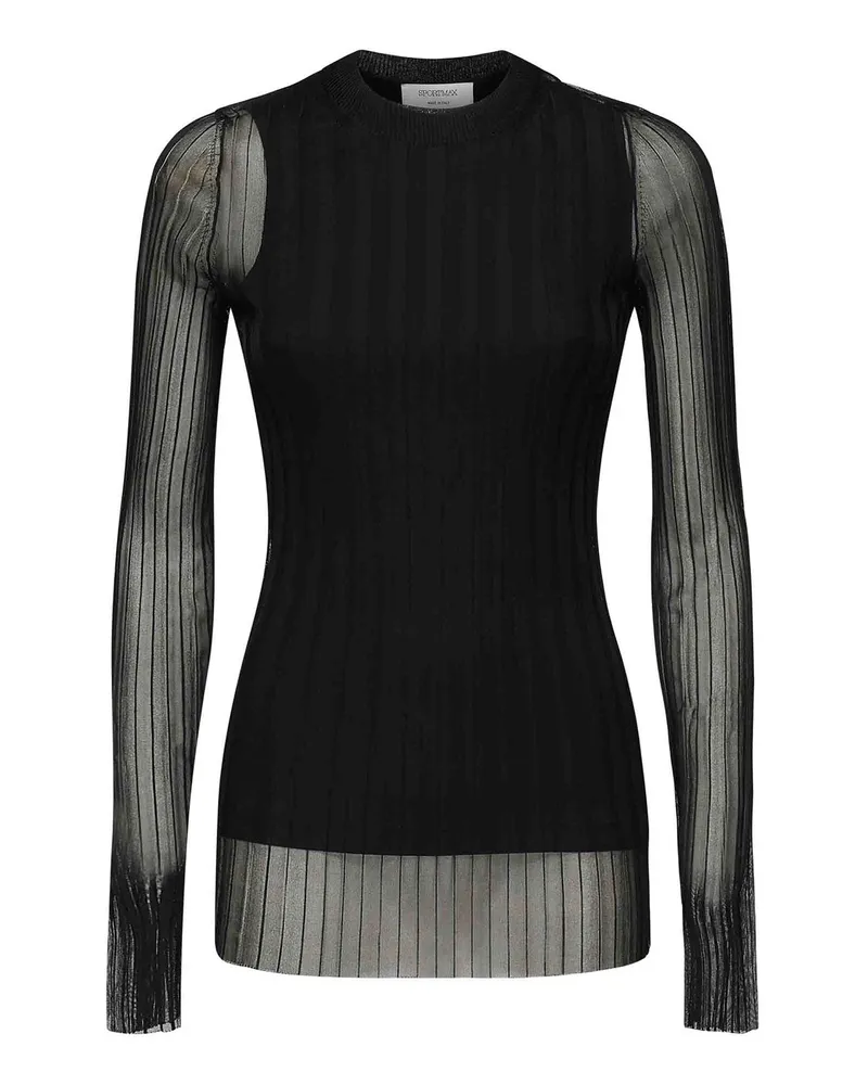 SPORTMAX Top - Schwarz Schwarz