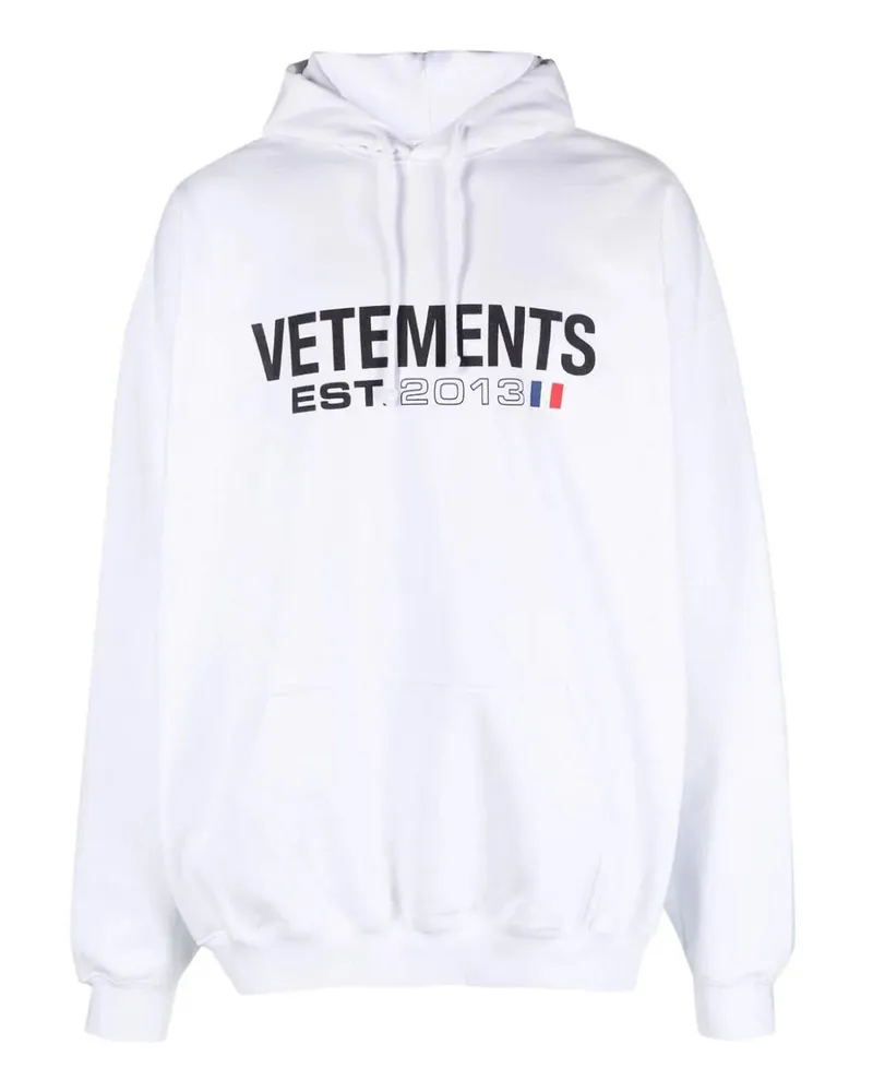 VETEMENTS Sweatshirt - Weiß Weiß