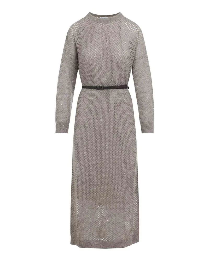 Brunello Cucinelli Maxikleid - Braun Braun