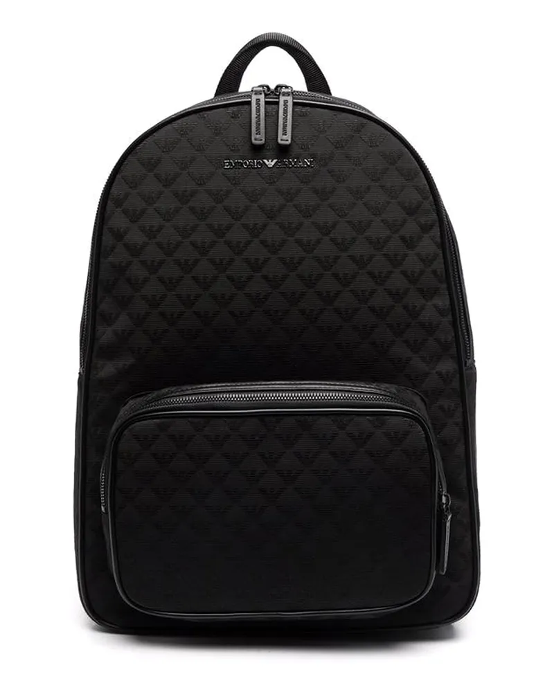 Emporio Armani Rucksack - Schwarz 