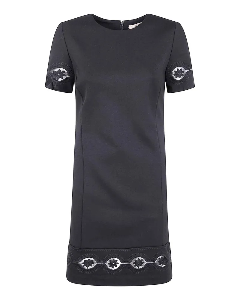 Twin-Set Knielanges Kleid - Schwarz Schwarz