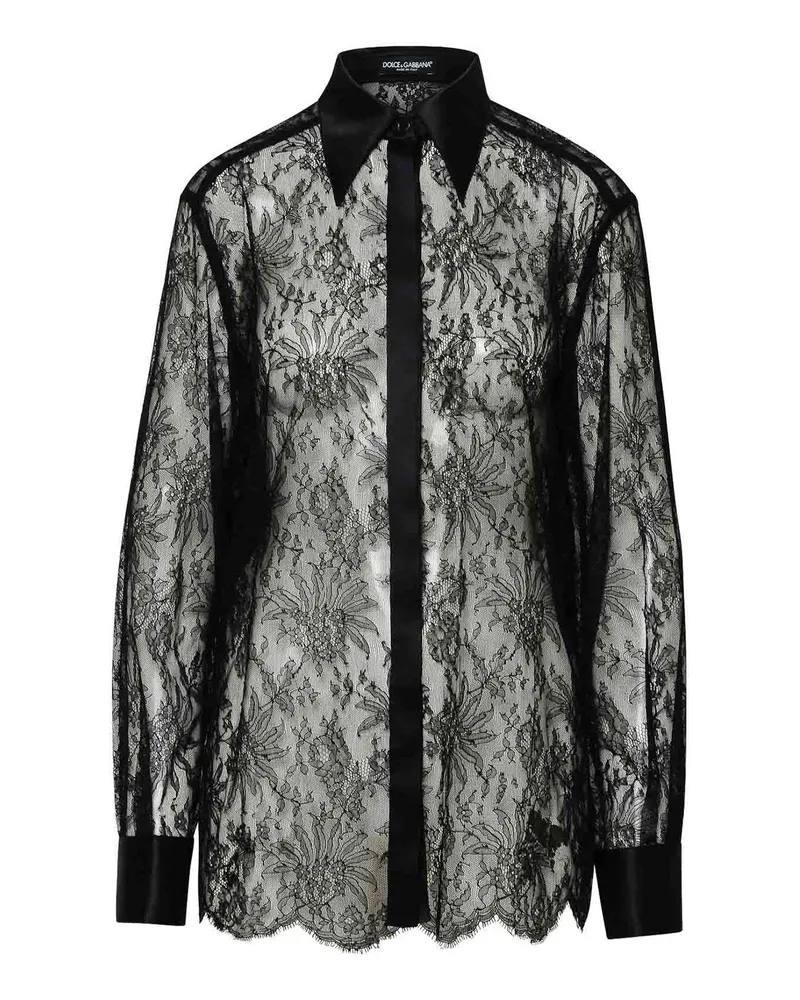 Dolce & Gabbana Hemd - Schwarz Schwarz
