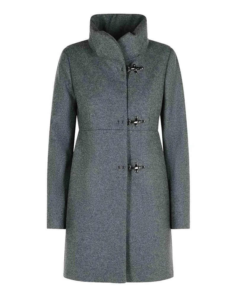 Fay Knielanger Mantel - Grau Grau
