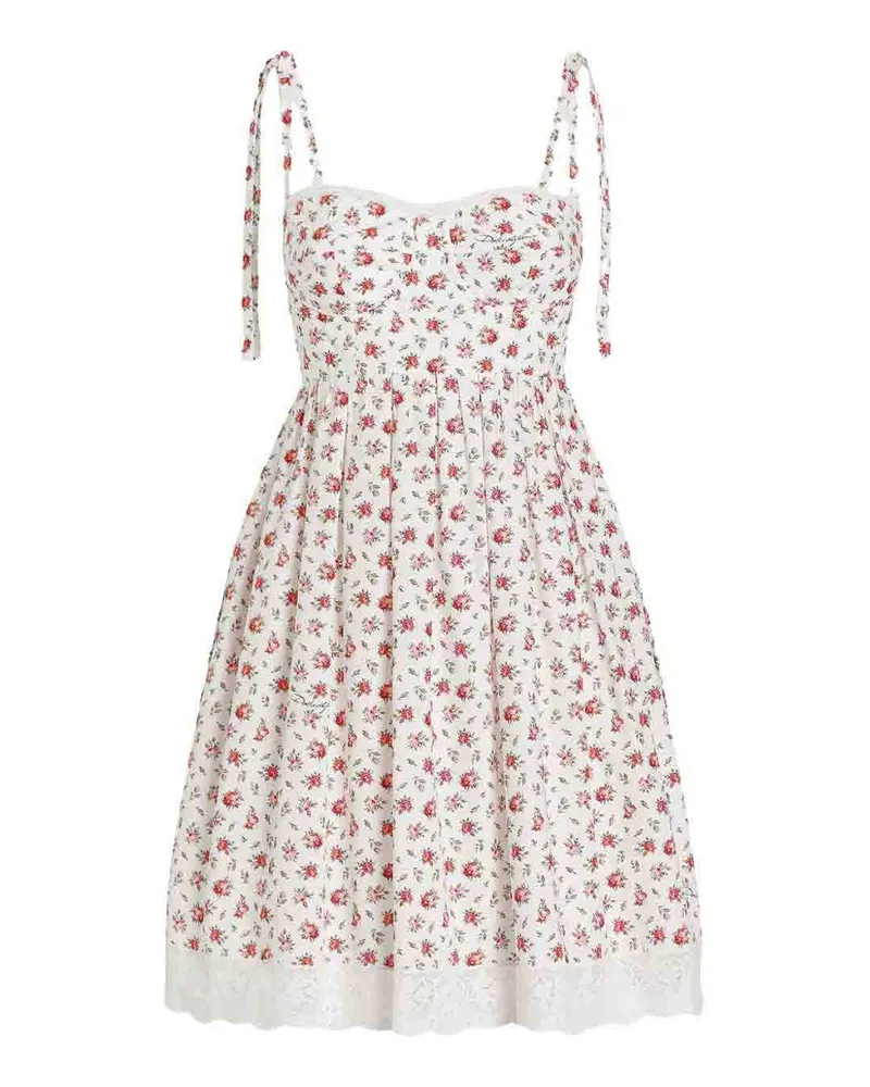 Dolce & Gabbana Kurzes Kleid - Weiß Weiß