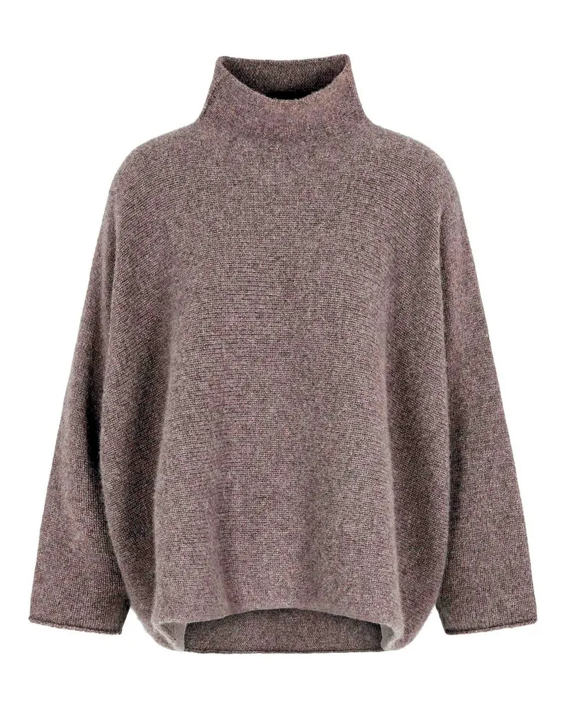 Giorgio Armani Rundhalspullover - Taupe Taupe