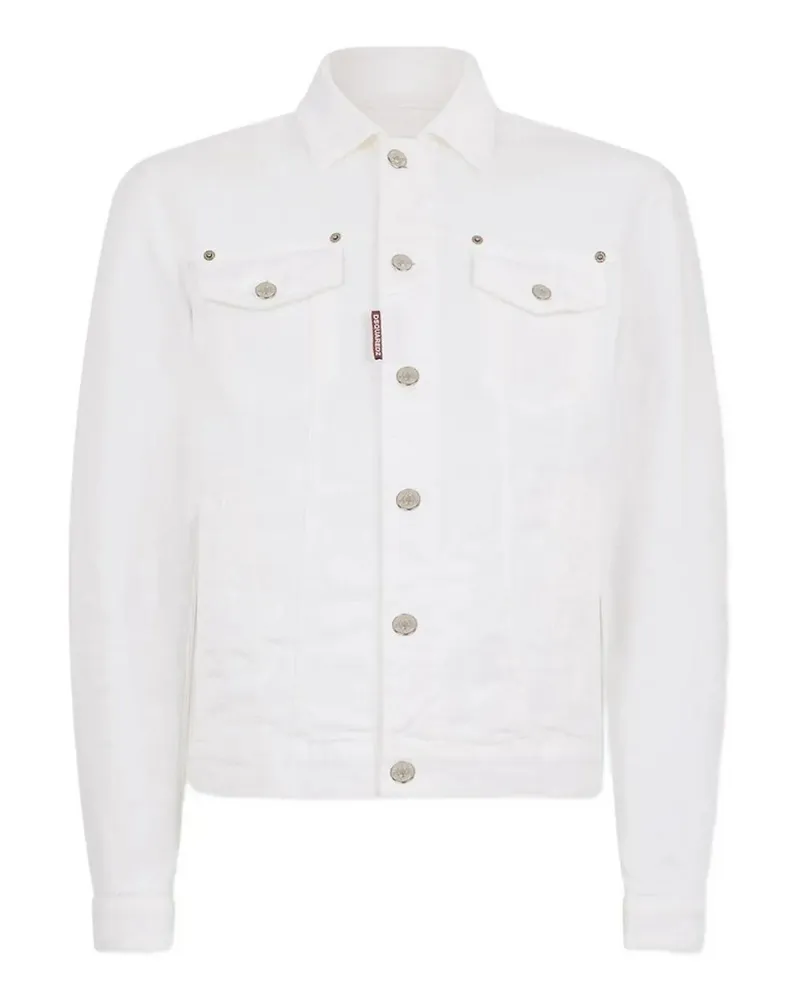 Dsquared2 Jeansjacke - Weiß Weiß