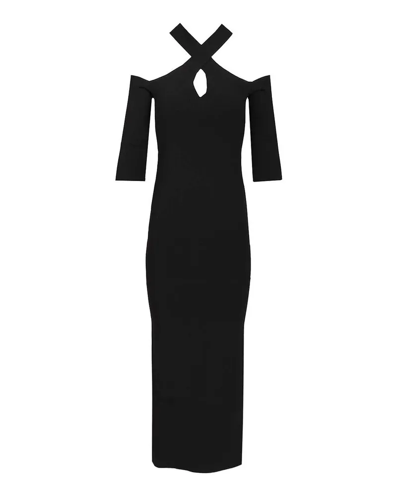 Federica Tosi Maxikleid - Schwarz Schwarz